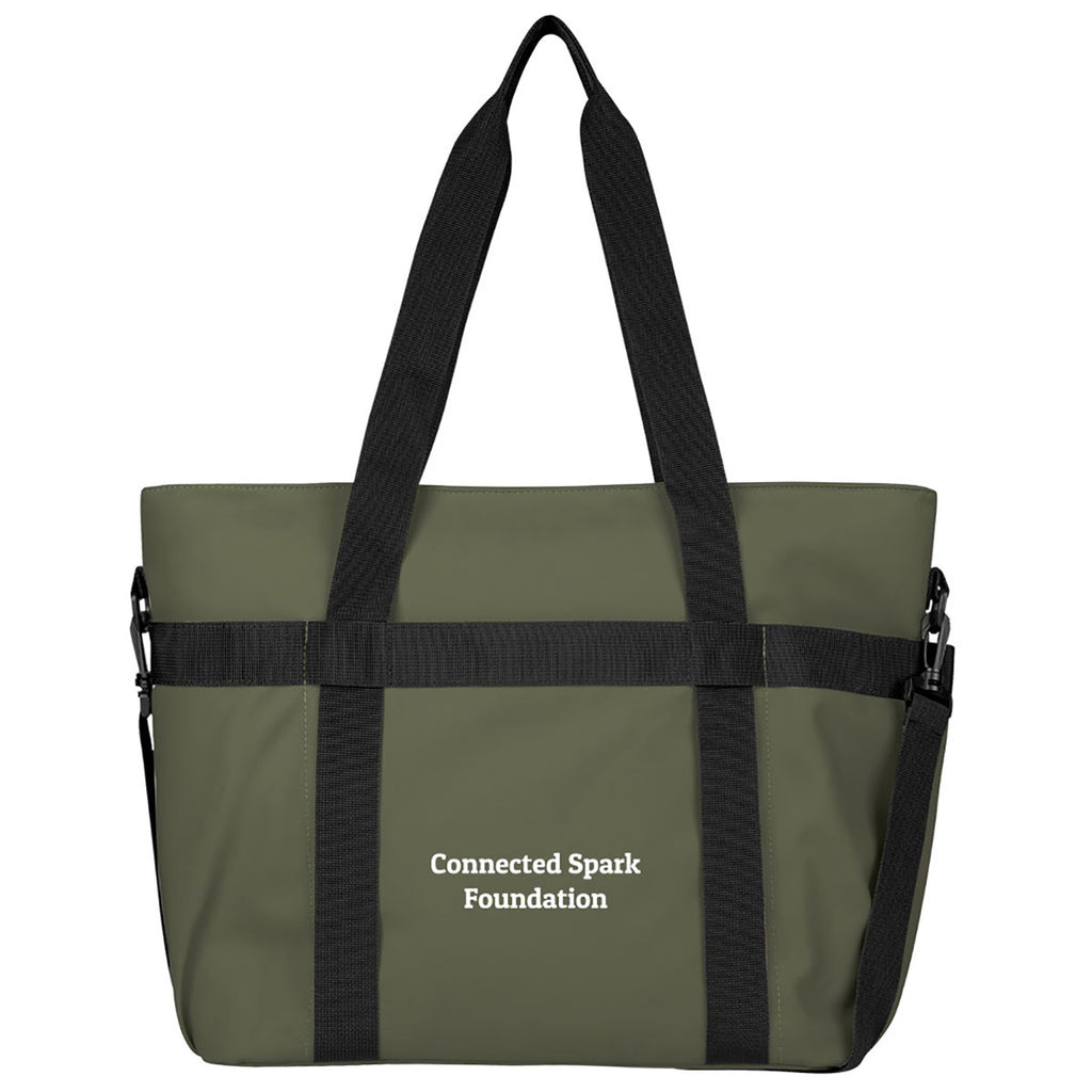 Hit Olive Hudson rPET 36 Can Cooler Tote Bag