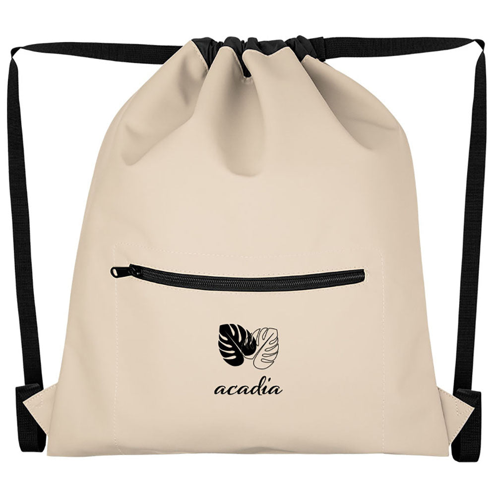 Hit Beige Hudson rPET Drawstring Bag