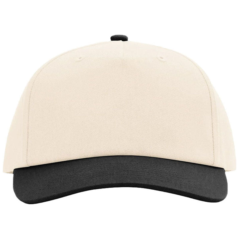 Richardson Cream/Cream/Black 5-Panel Relaxed Gramps