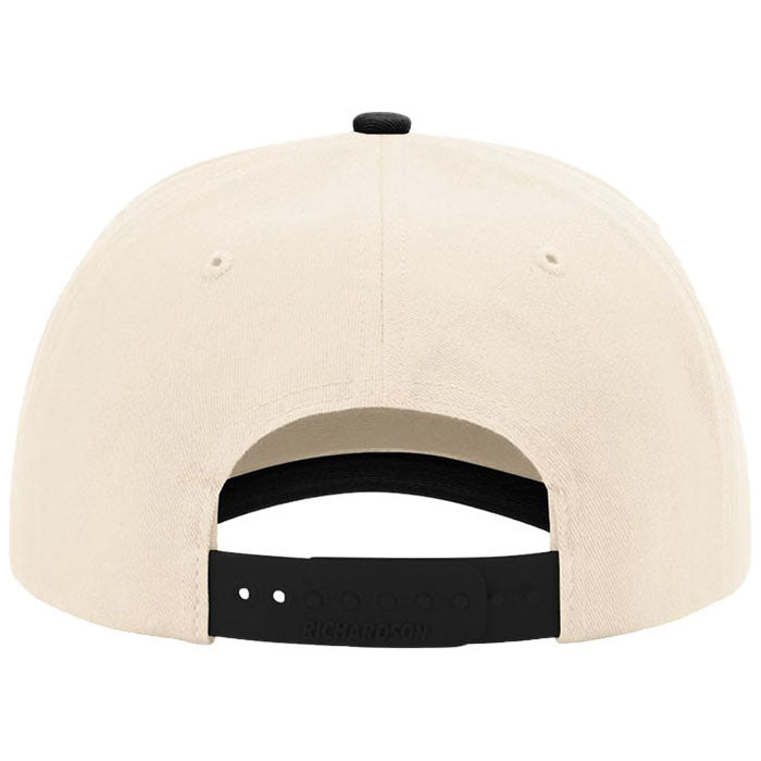 Richardson Cream/Cream/Black 5-Panel Relaxed Gramps