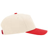 Richardson Cream/Cream/Red 5-Panel Relaxed Gramps