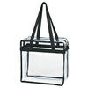 Hit Clear Tote Bag With Zipper