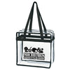 Hit Clear Tote Bag With Zipper