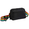 Leed's Black Recycled Sport Fanny Pack