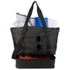 Leed's Black Daybreak Recycled Travel Tote