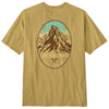 Patagonia Men's Limestone Yellow Chouinard Crest Pocket Responsibili-Tee
