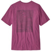 Patagonia Men's Faded Magenta Strataspire Responsibili-Tee