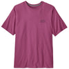 Patagonia Men's Faded Magenta Strataspire Responsibili-Tee