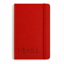 48-Hour Moleskine Scarlet Red Hard Cover Ruled Large Notebook (5