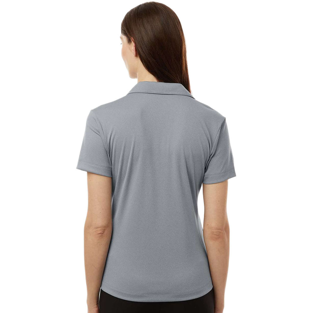 AllPro Women's Heather Steel Pro-Lock Performance Polo