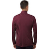 AllPro Men's Maroon Pro-Lock Performance Quarter-Zip Pullover
