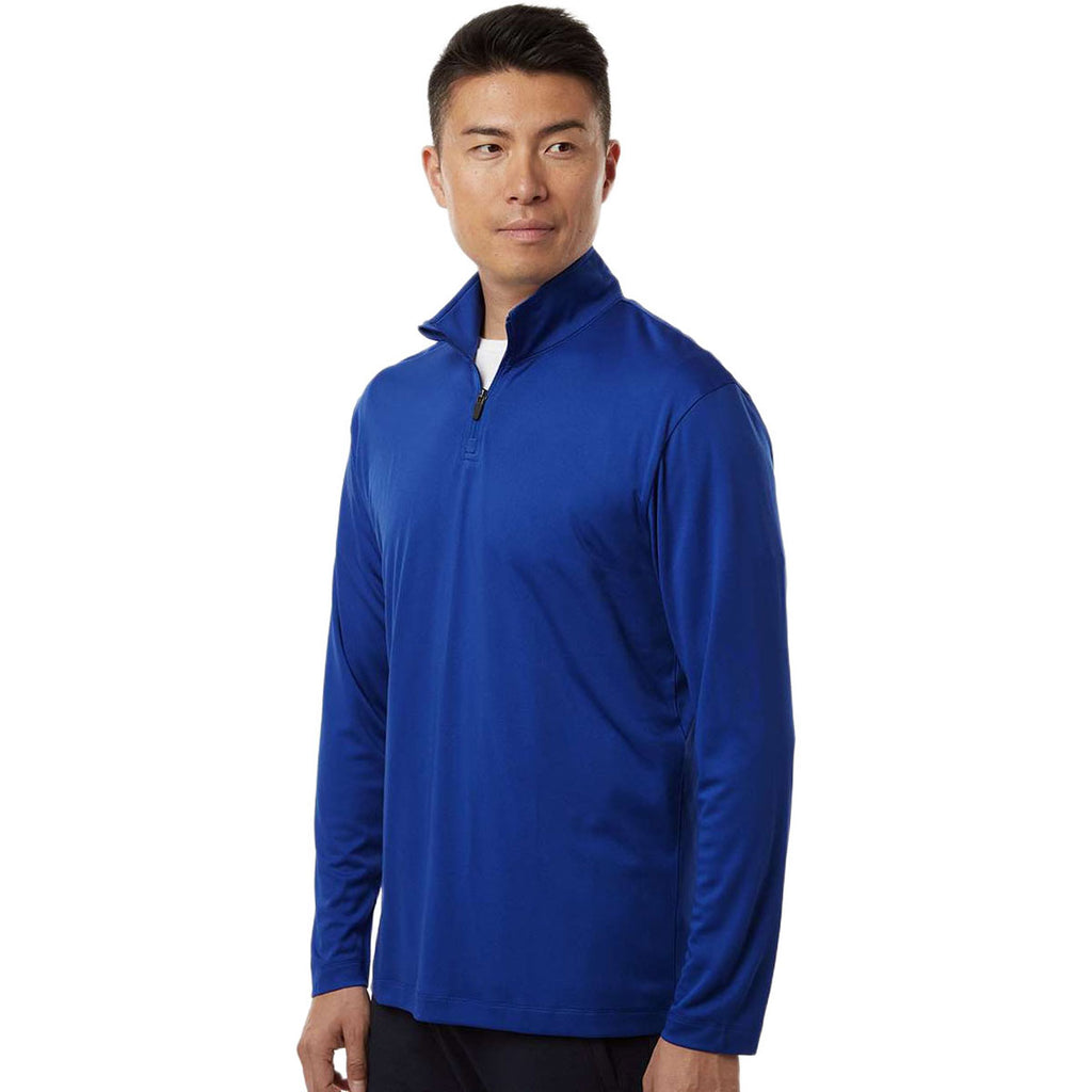AllPro Men's Royal Pro-Lock Performance Quarter-Zip Pullover