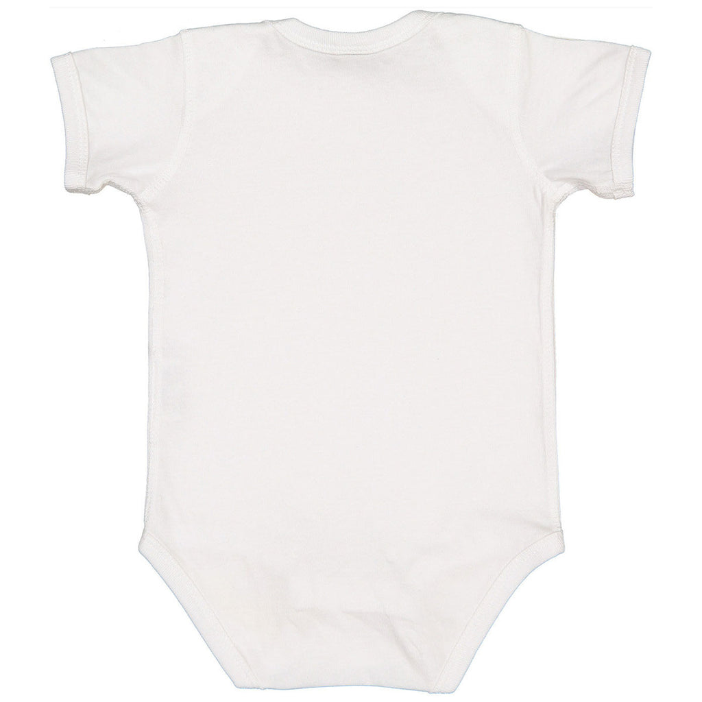 Rabbit Skins White Infant Fine Jersey Bodysuit