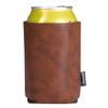 Koozie Light Brown Leather-Like Can Cooler
