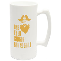 Silipint Classic White Beer Stein - 28 oz.