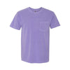 Comfort Colors Unisex Violet Garment-Dyed Heavyweight Pocket T-Shirt