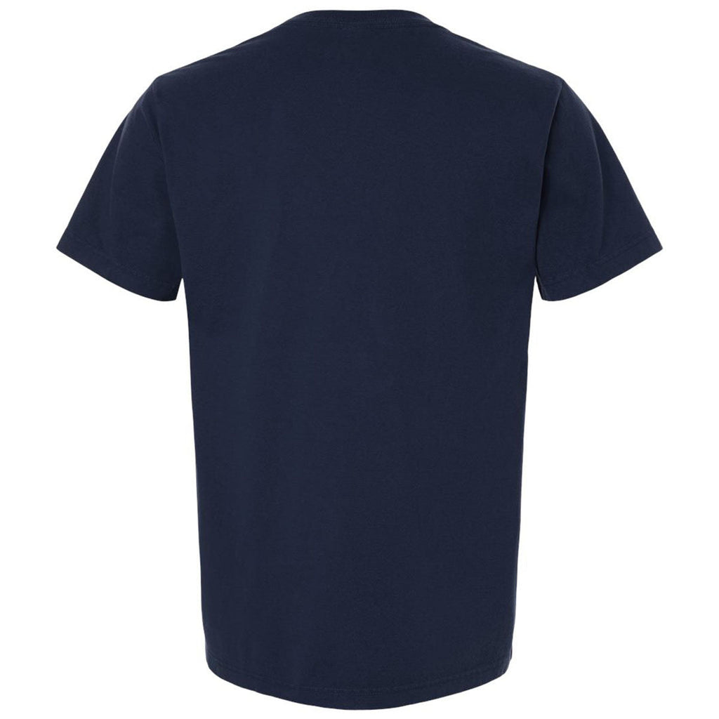 Bella + Canvas Unisex Navy Heavyweight Garment-Dyed Tee