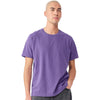 Bella + Canvas Unisex Washed Purple Heavyweight Garment-Dyed Tee