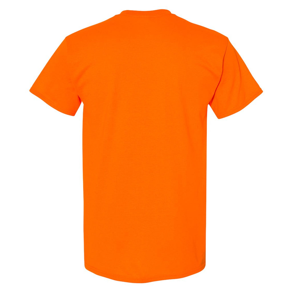 Gildan Men's Safety Orange 5.3 oz. T-Shirt