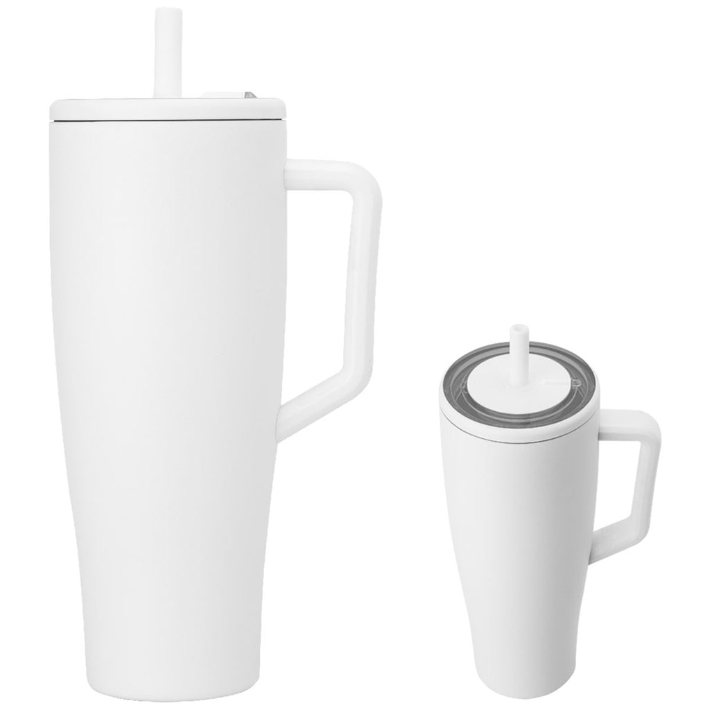 BruMate Matte White 40 Oz. Era