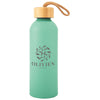 Hit Jade 25 Oz. Blaire Recycled Aluminum Bottle With Bamboo Lid