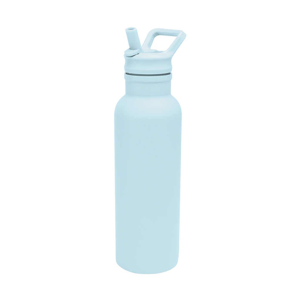 Hit Light Blue 17 Oz. Hailey Recycled Stainless Steel Bottle