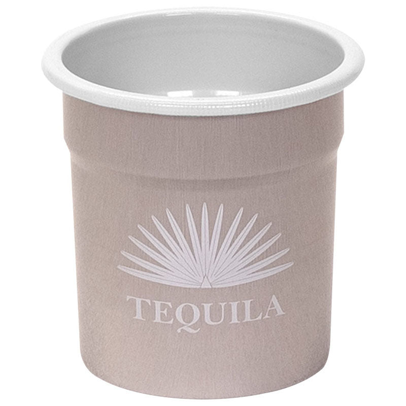 Steel Chill-Cups Metallic Grey 1.5 Oz. Aluminum Shot Cup