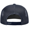 Richardson Navy Acrylic-Wool Blend Flatbill Trucker