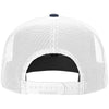 Richardson Navy/White Acrylic-Wool Blend Flatbill Trucker