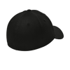 New Era 39THIRTY Flag Black Structured Stretch Cotton Cap