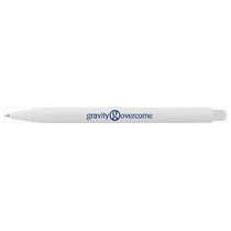 Good Value White with Black Ink Jackson Pen