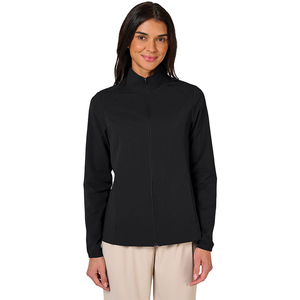 Charles River Women's Black Lexington Stretch Full Zip Jacket