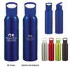 HIT Blue 20 Oz. Aluminum Sports Bottle