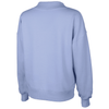 Charles River Women's Blue Lavender Willow Mock-Neck Sweatshirt