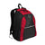 Port Authority Red/Black Contrast Honeycomb Backpack