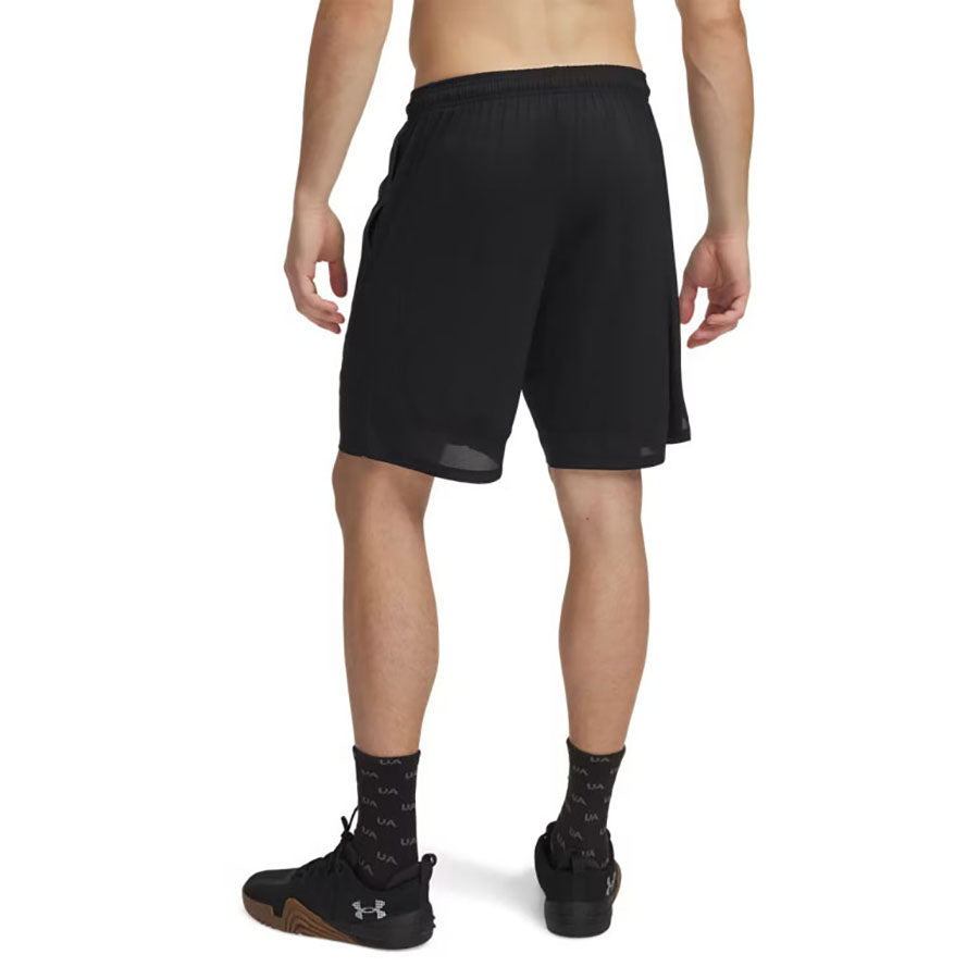 Under Armour Men's Black/Black/Castlerock Tech Vent 9" Shorts
