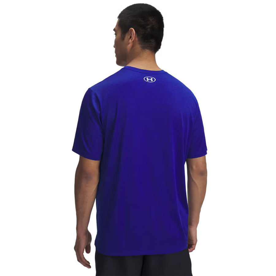 Under Armour Men's Royal/White Tech Vent Team Short Sleeve