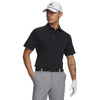 Under Armour Men's Black/Steel ArmourDry Polo
