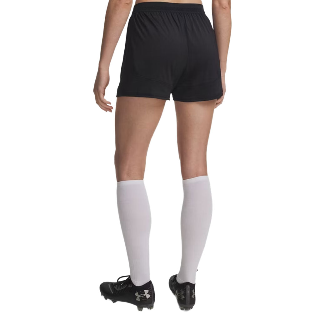 Under Armour Women Black Challenger Team Pro Shorts