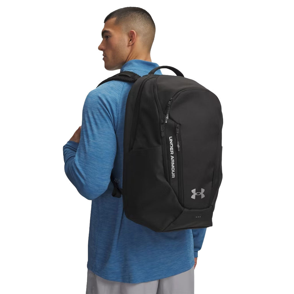 48-Hour Under Armour Black/Metallic Silver No Weigh Backpack
