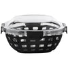 Ello Black Duraglass Lunch Bowl