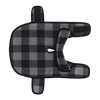 Port Authority Grey/Black Buffalo Check Pet Fleece Jacket