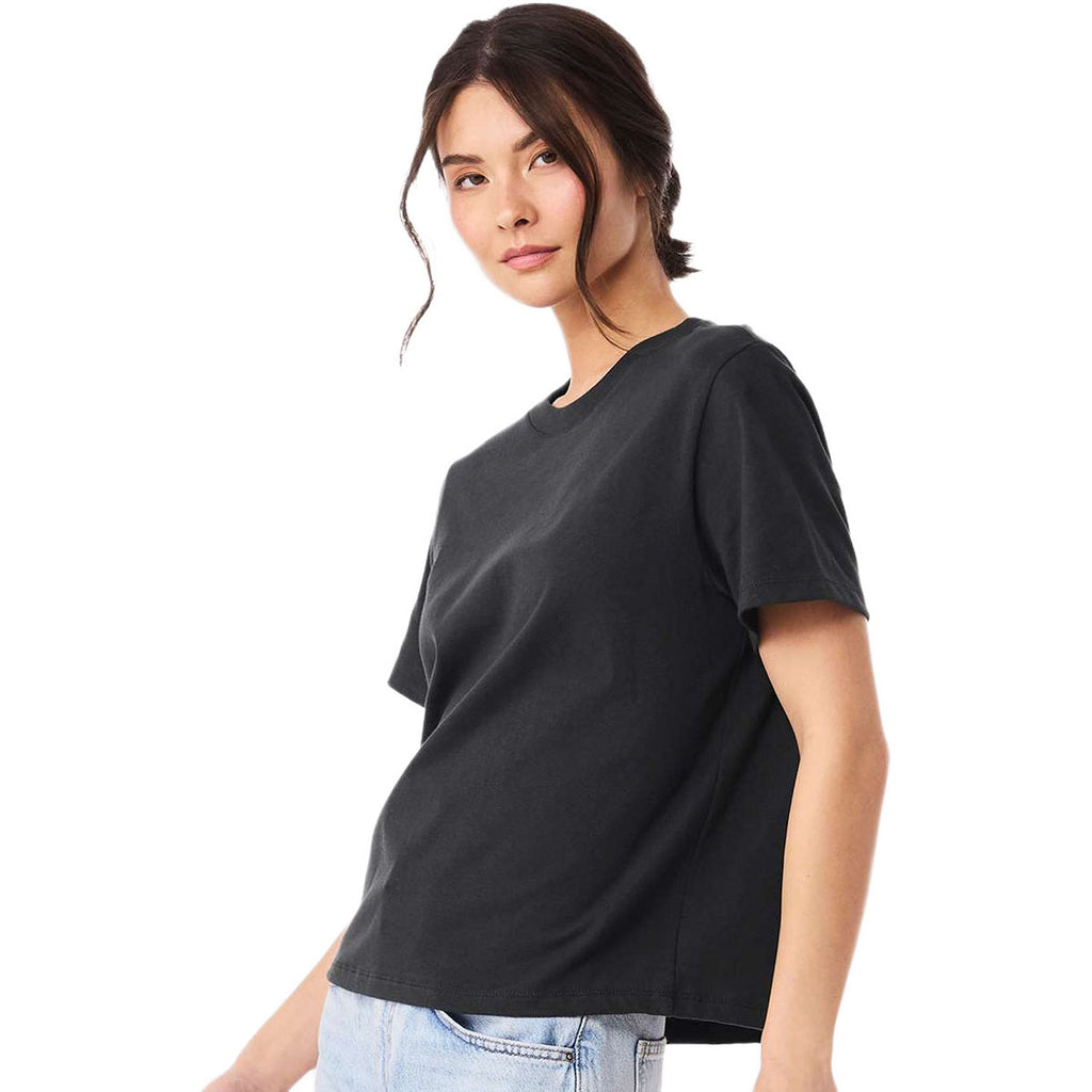Bella + Canvas Women's Dark Grey 6 oz Heavyweight Tee