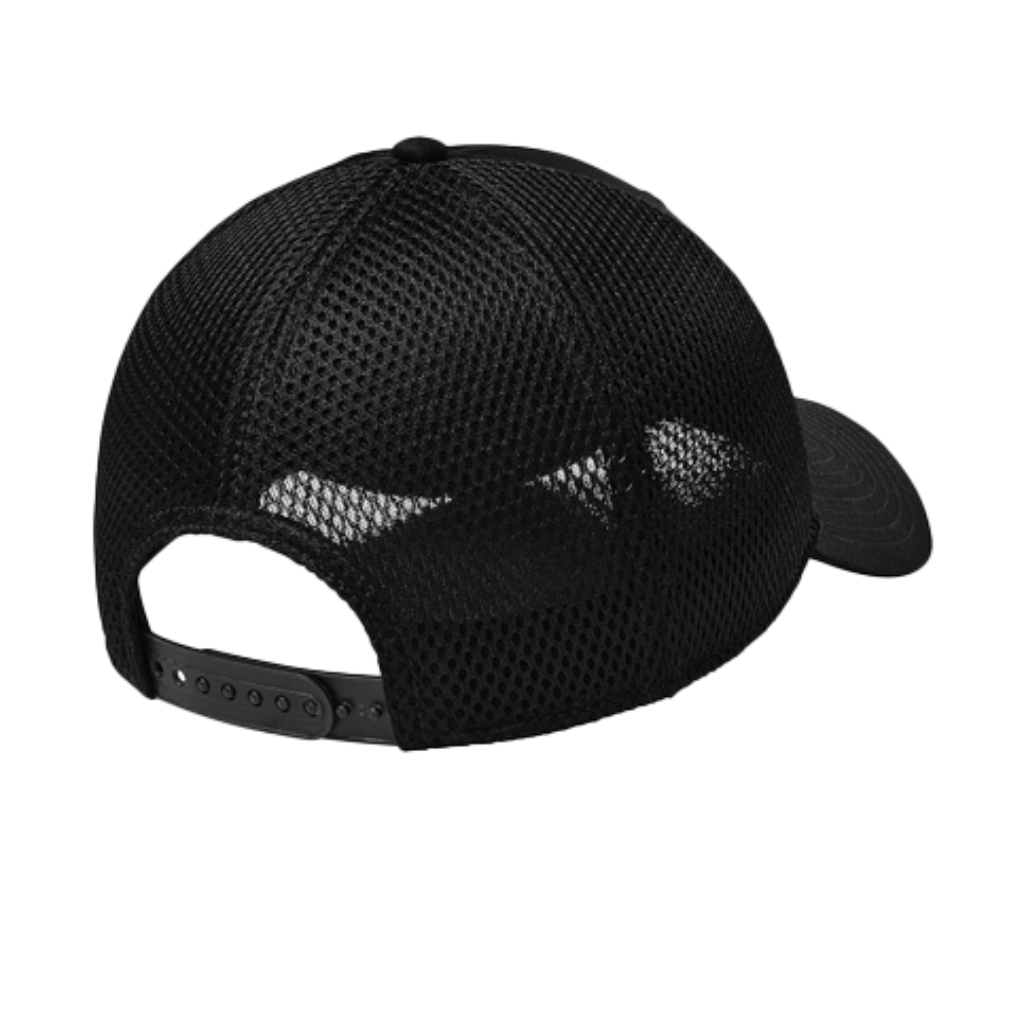 New Era Flag Black/Black Adjustable Unstructured Cap
