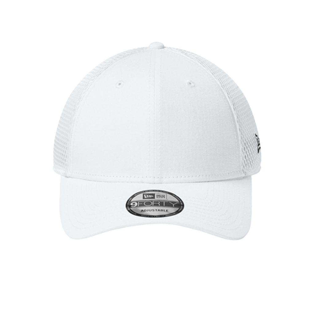 New Era Flag White/White Adjustable Unstructured Cap