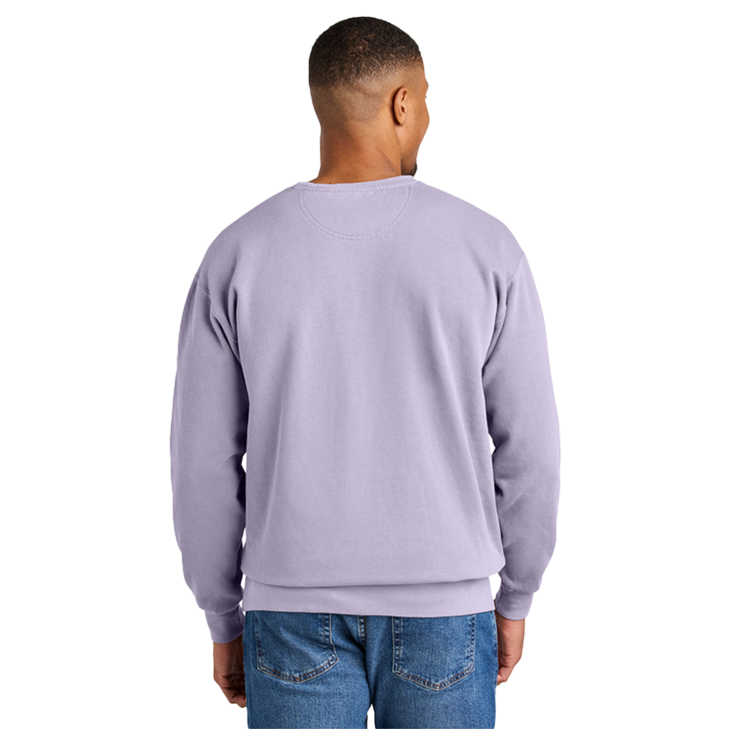Comfort Colors Orchid Men’s Ring Spun Crewneck Sweatshirt