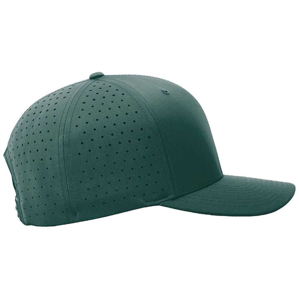 Richardson Dark Green Laser Perf R-Flex Snapback