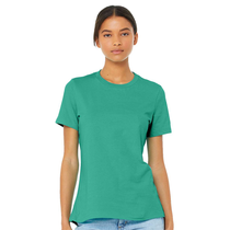 Bella + Canvas Teal Women's Relaxed Jersey Tee
