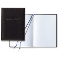 Castelli Black Tucson Slim Grande Lined White Page Journal