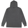 LAT Unisex Washed Black Vintage Wash Fleece Hooded Sweatshirt